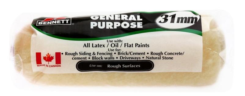 Bennett General Purpose Roller 31mm Nap roller at Colour Land