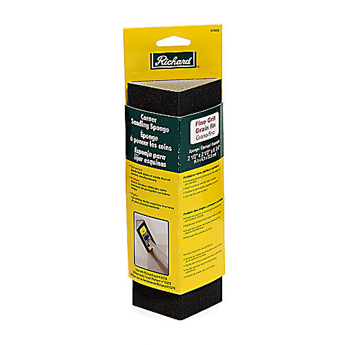 Richard 9 x 2 1/2-in Fine Grit 3-Sided Corner Sanding Sponge sanding at Colour Land
