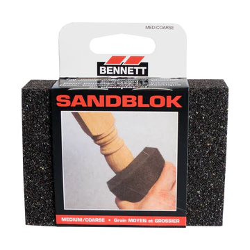 Bennett - Sand Block Fine/Medium sanding at Colour Land