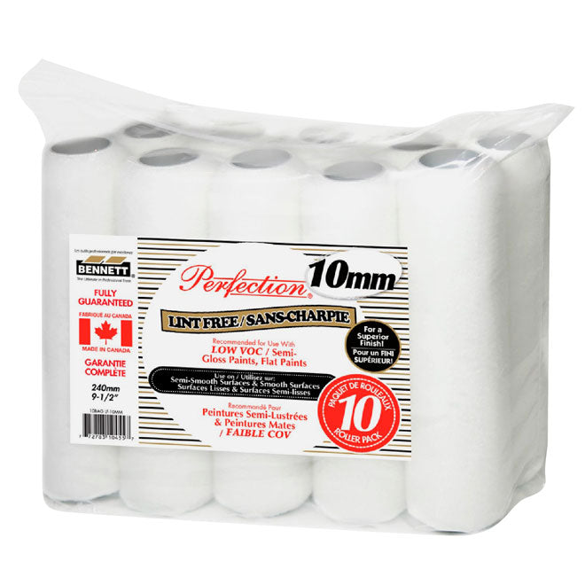 Lint Free 10mm 9.5" Rollers