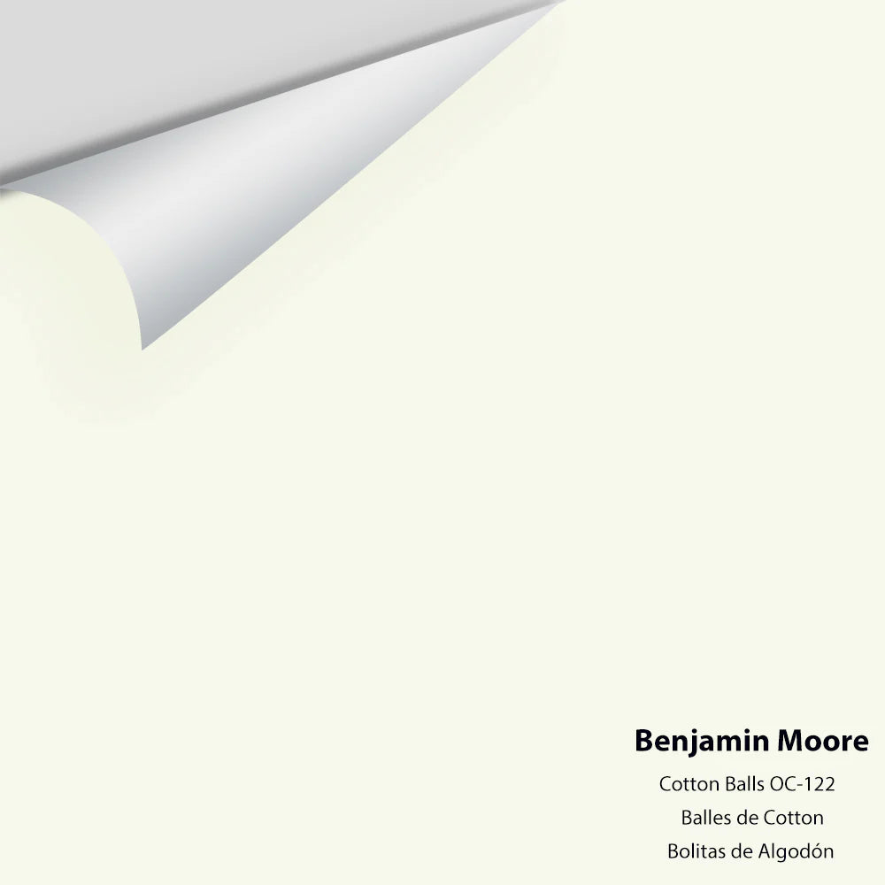 OC-122 Cotton Balls colour sample at Colour Land