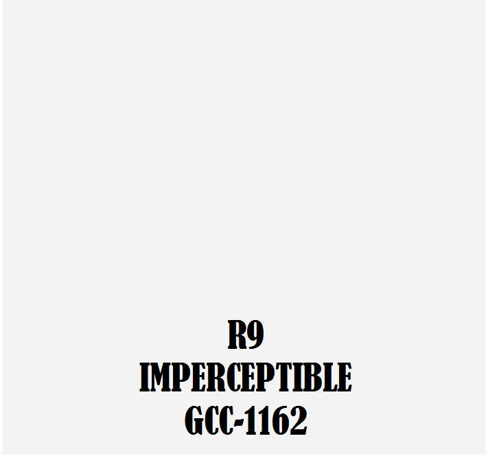 R9 GCC-1162 Imperceptible 30 mL Tester colour sample at Colour Land