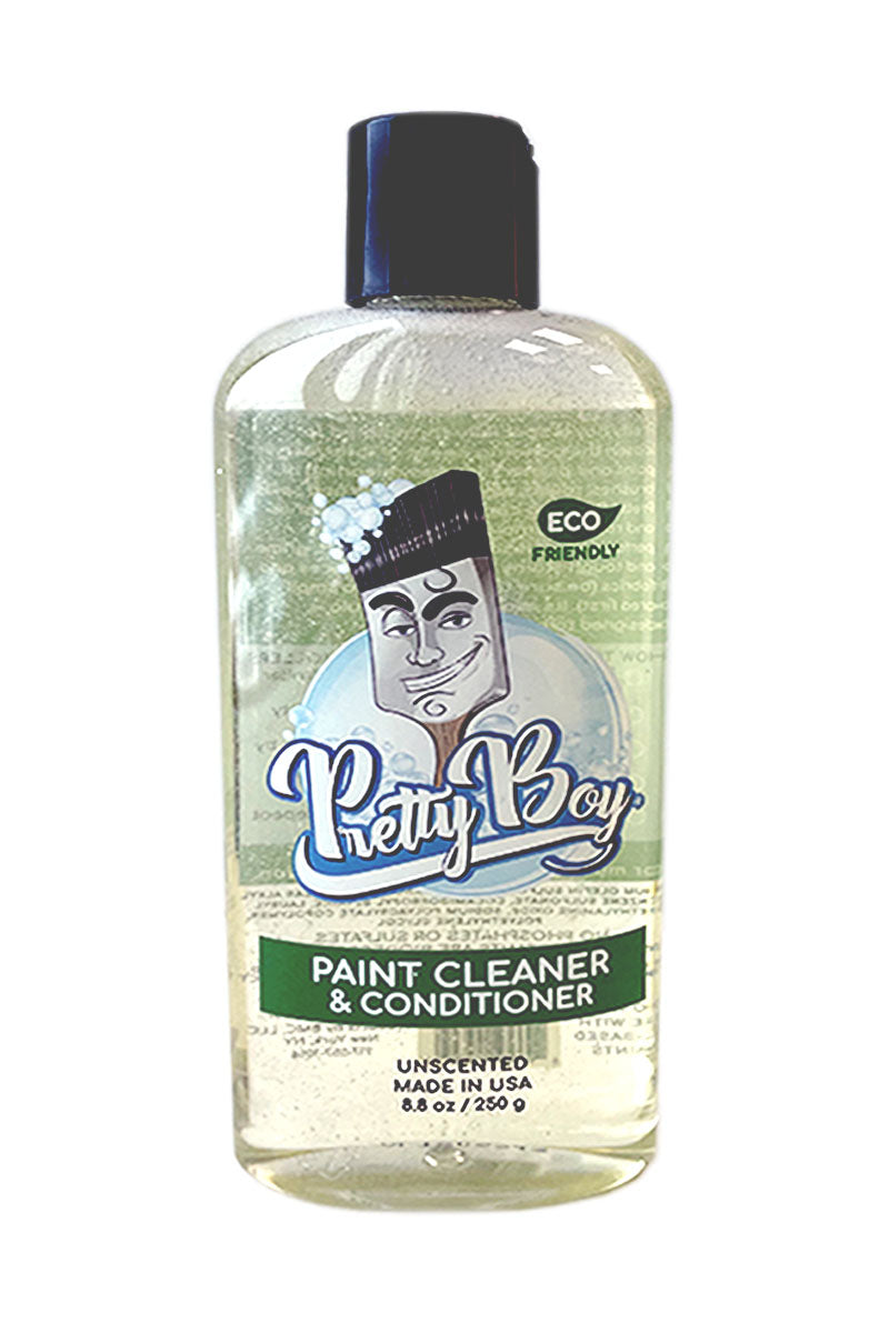 Pretty Boy paint cleaner & conditioner brush at Colour Land