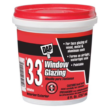 DAP 33 Window Glazing White - 237 ml