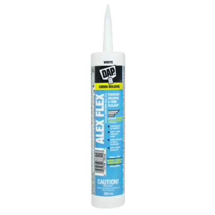 DAP ALEX FLEX Premium Molding & Trim Sealant White 300ml