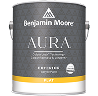 Aura Waterborne Exterior Paint - Flat Finish F629 Gallon paint at Colour Land