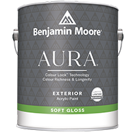 Aura Waterborne Exterior Paint - Soft Gloss Finish F632 Gallon paint at Colour Land