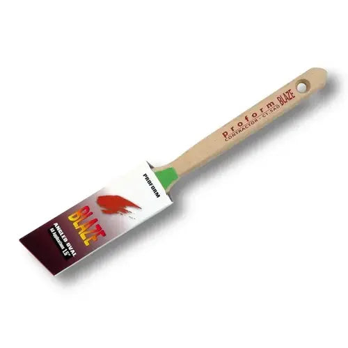 Proform Blaze Oval Angled Cut with Standard Handle Brush 1.5" brush at Colour Land