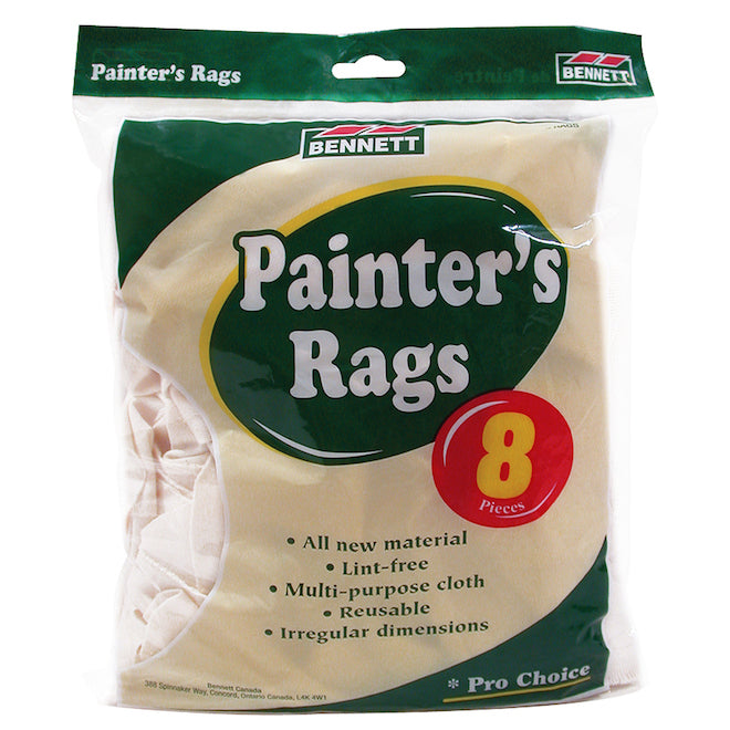 Bennett 8-Count Painter's Rags patching at Colour Land
