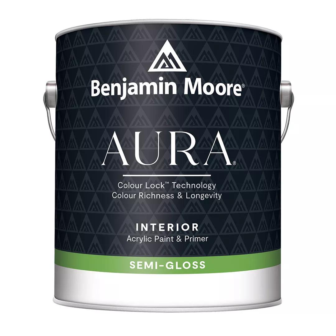 Benjamin Moore AURA Interior Paint, semi gloss F528