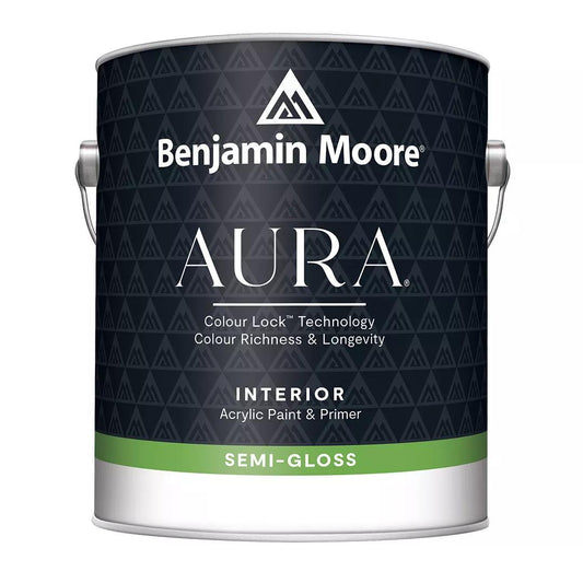 Benjamin Moore AURA Interior Paint, semi gloss F528