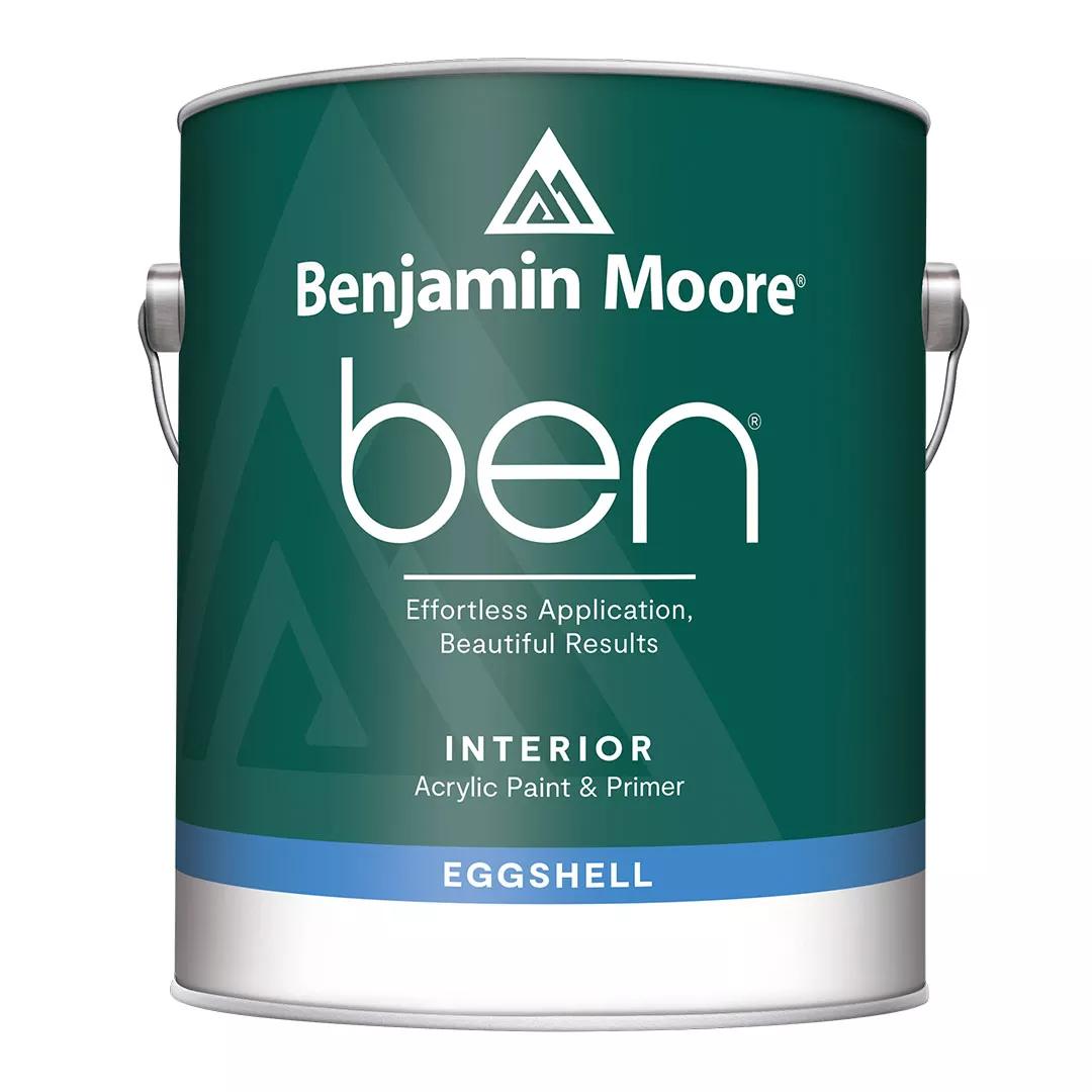 Benjamin Moore ben Interior Paint, eggshell F626