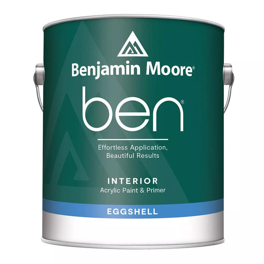 Benjamin Moore ben Interior Paint, eggshell F626