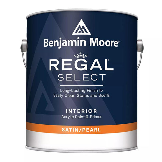 Benjamin Moore Regal Select Interior Paint, satin pearl F550