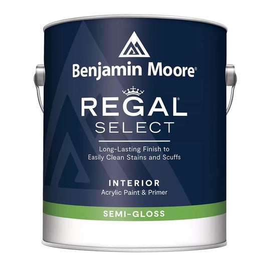 Benjamin Moore Regal Select Interior Paint, semi gloss F551