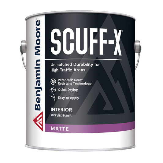 Benjamin Moore SCUFF-X Interior Paint, matte F484