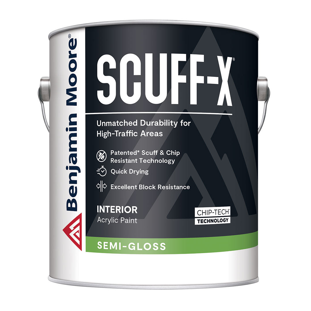 Benjamin Moore SCUFF-X Interior Paint, semi gloss F487