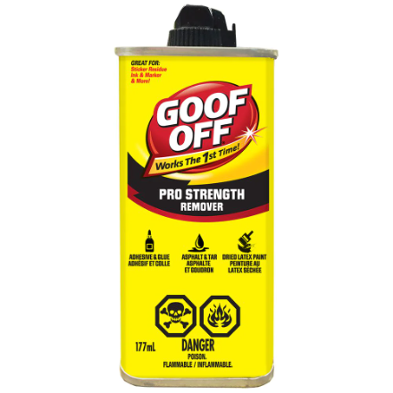 Goof Off Pro Strength Remover 177ml (6oz)