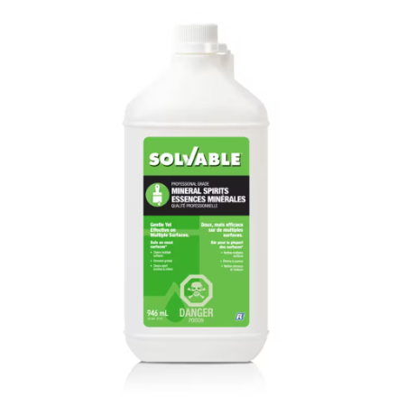 SOLVABLE Solvent, Mineral Spirit, Cleaner