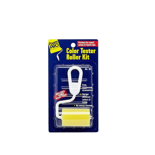 FoamPRO 2-Piece Color Tester Roller Kit roller at Colour Land