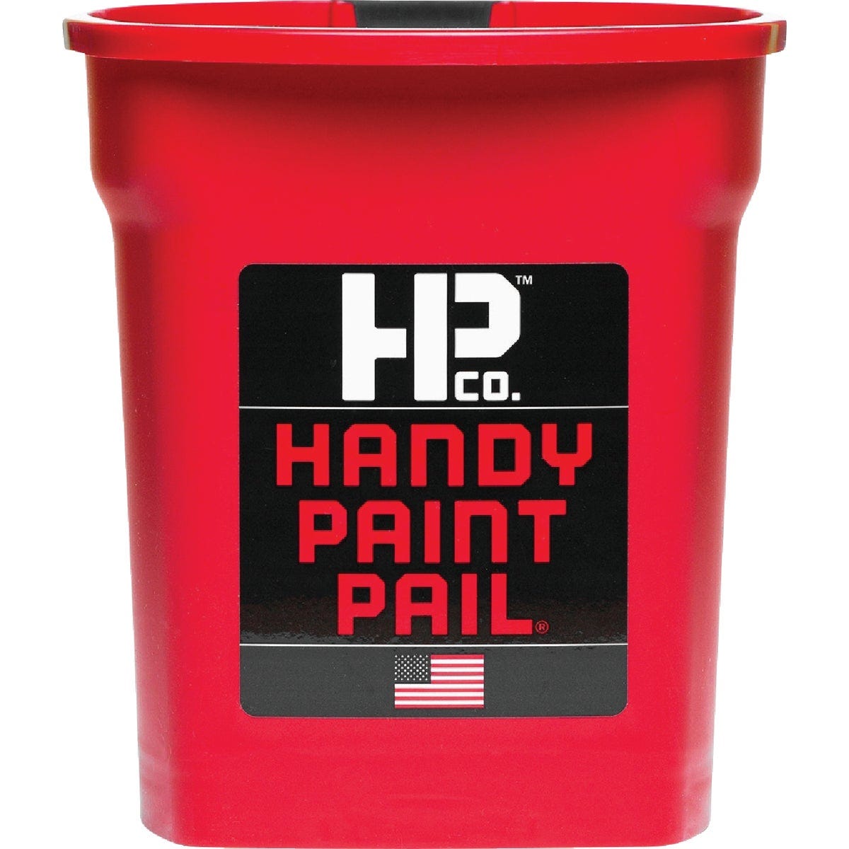 HANDy red one-quart paint pail