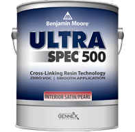 Benjamin Moore Ultra Spec 500 Satin Pearl F545 interior paint