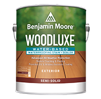 Benjamin Moore Woodluxe Water-Based Semi-Solid K693 exterior stain