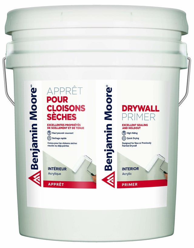 Benjamin Moore Drywall Primer 5 gallon pail
