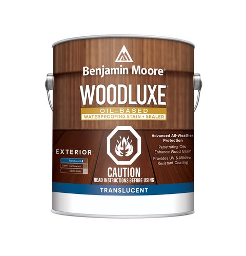 Benjamin Moore Woodluxe oil-based translucent stain gallon